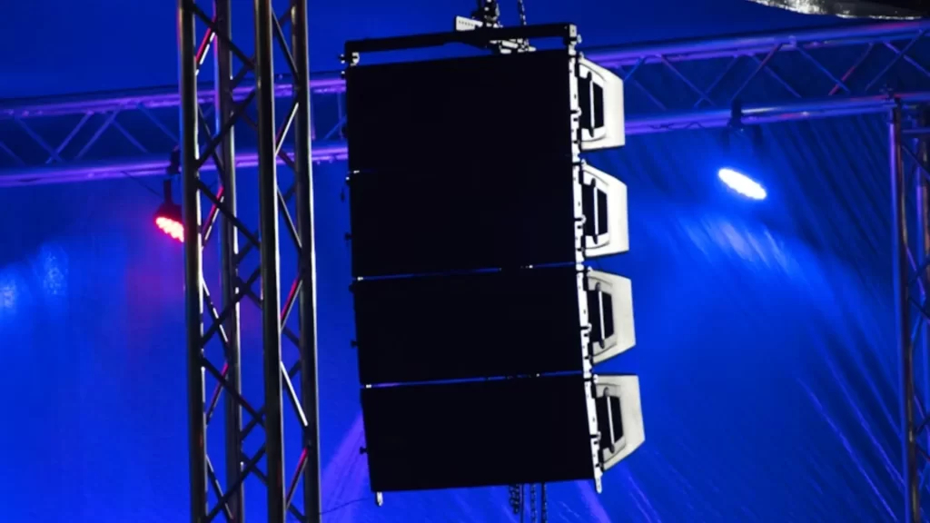 Stage and sound system rental Riyadh wedding