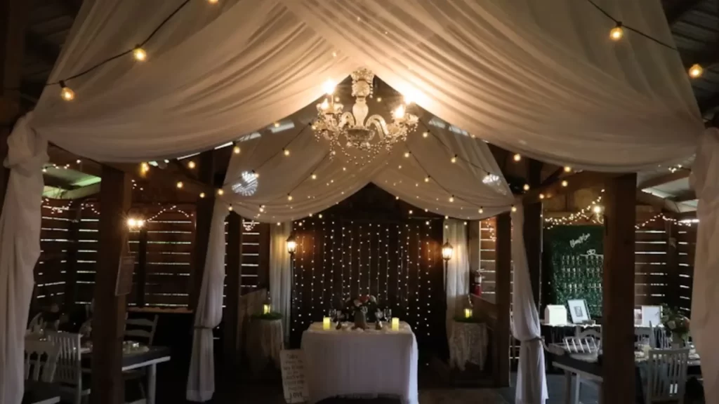 lighting system rental Riyadh wedding